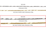 SSC1205 Stainless Steel Decorative Bar Chain 2.5mmx14.7mm