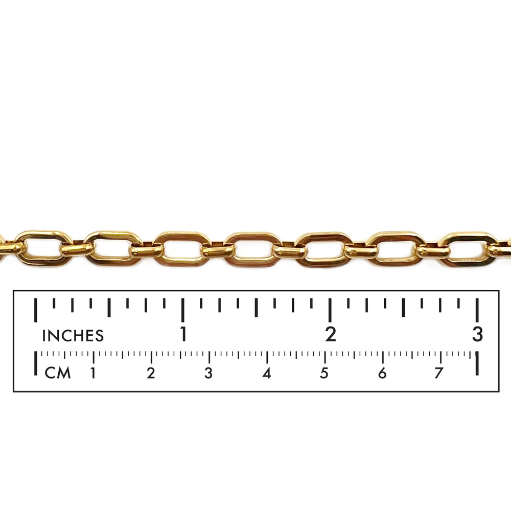 SSC1209  Flat Oval Link Stainless Steel Chain