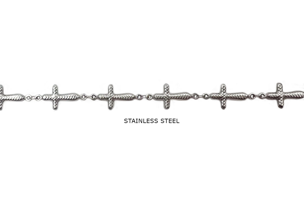 SSC1211 Stainless Steel Cross Chain