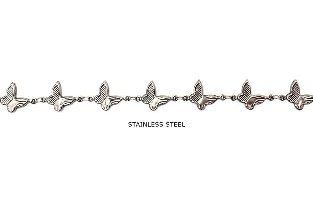 SSC1214 Stainless Steel Butterfly Chain