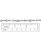 SSC1217 Stainless Steel Cross Heart Link Chain