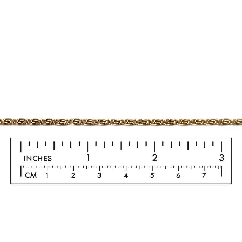 SSC1221 Stainless Steel Intertwined C Shape Links Chain