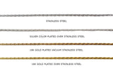 SSC1221 Stainless Steel Intertwined C Shape Links Chain