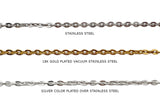 SSC1231 Stainless Steel Flat Oval Link Chain