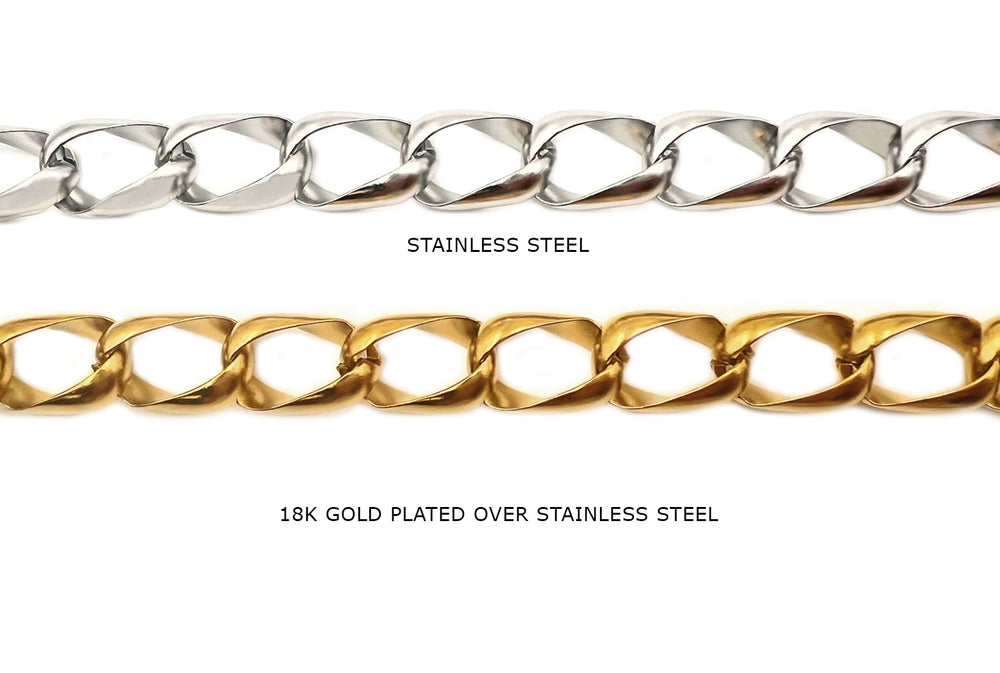SSC1236 Stainless Steel Large Oval Link Chain 10mmx16mm