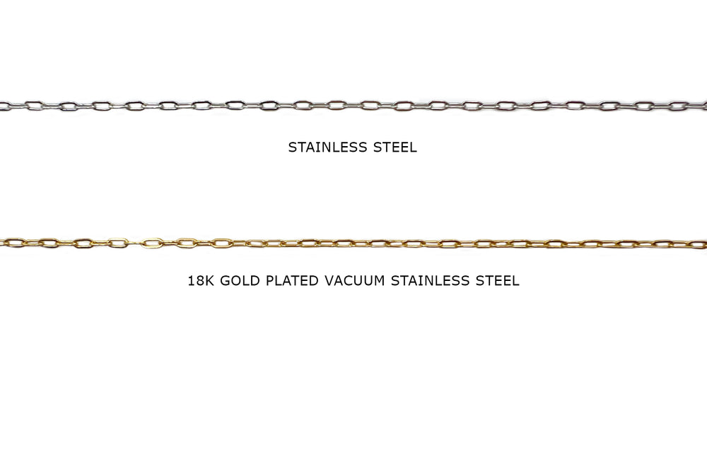 SSC1240 Dainty Oval Link Stainless Steel Chain
