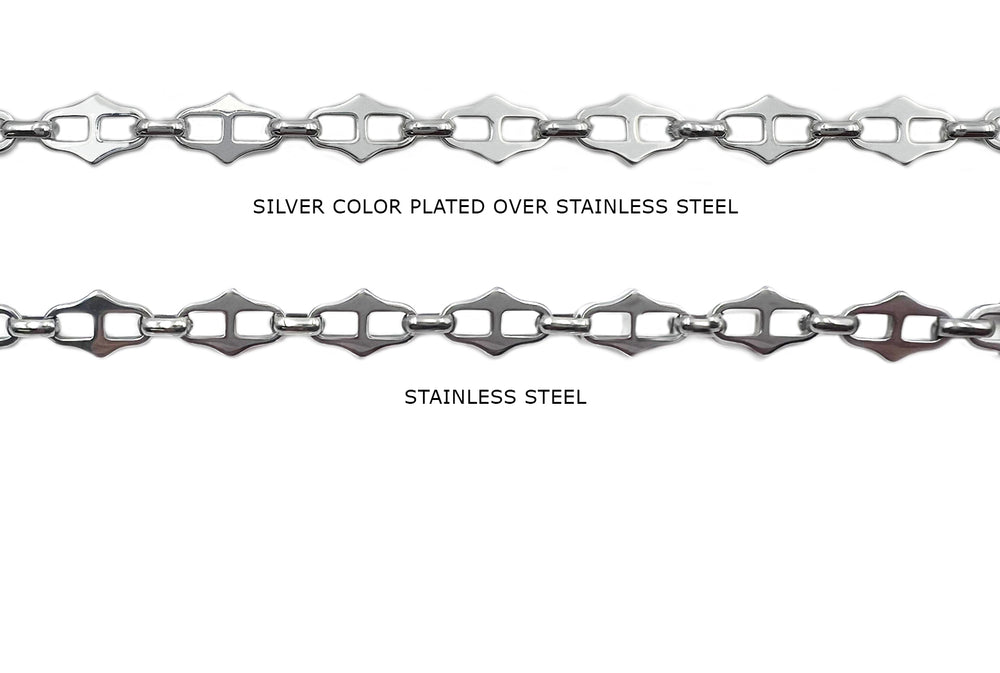 SSC1243 Stainless Steel Flat Decorative Chain
