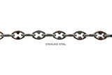 SSC1250 Unique Oval Link Chain With Design
