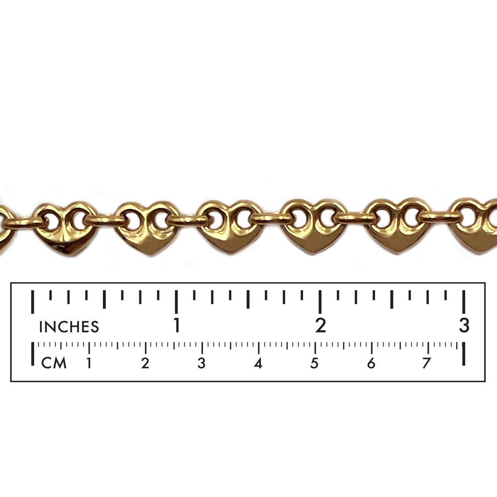 SSC1246 Stainless Steel Heart Link Chains