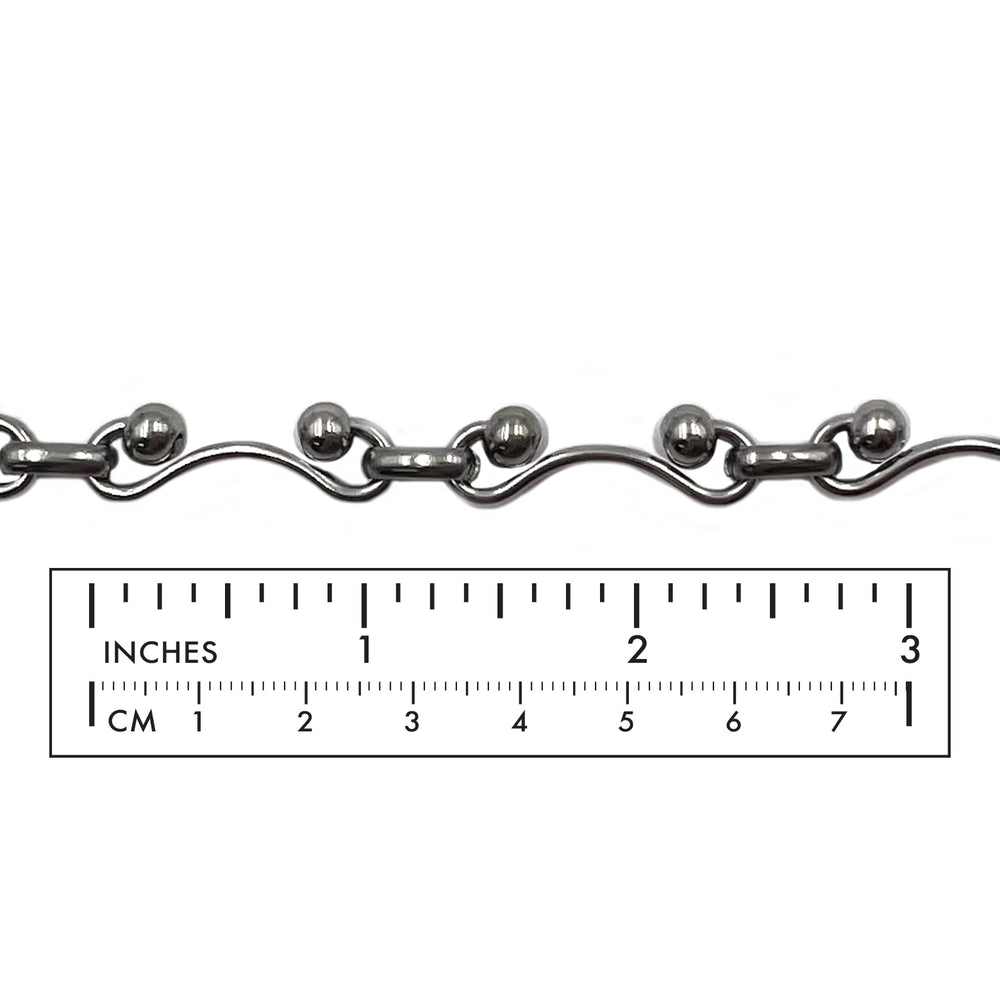 SSC1249 Stainless Steel Curve Ball Link Chains