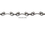 SSC1249 Stainless Steel Curve Ball Link Chains