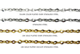 SSC1256 Stainless Steel Flat Oval Link Chain