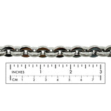 SSC1260 Thick Flat Oval Link Stainless Steel Chain