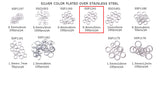 SSP1241 Stainless Steel Open O-Rings 0.8mmx5mm
