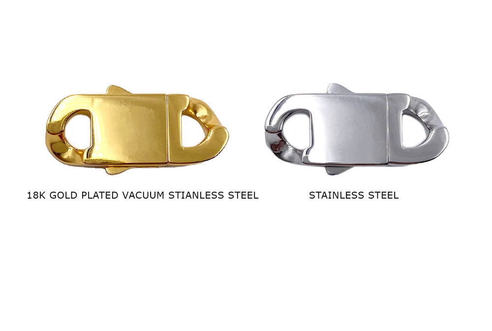 SSP1315 Stainless Steel Flat Clasp 13mmx32.3mm
