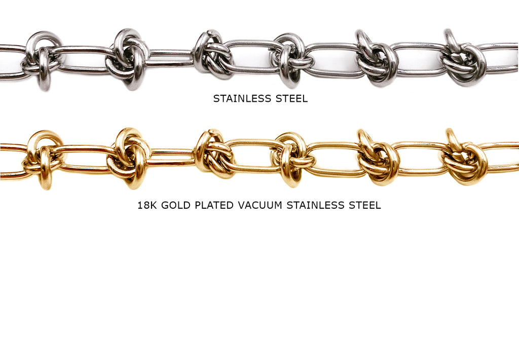 DIY Stainless Steel Barbed Wire Chain For Jewelry Making, Non