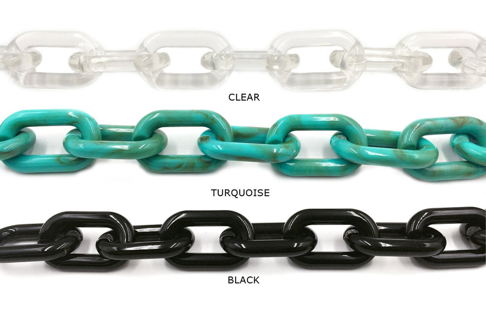 Colorful Plastic Chain For Jewelry Making - 10K+ Supplies – Athenian ...
