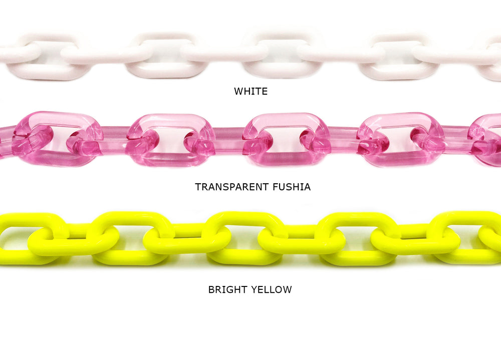 Colorful Plastic Chain For Jewelry Making - 10K+ Supplies – Athenian ...