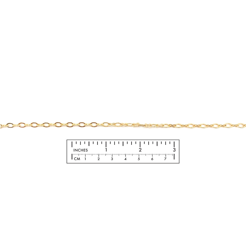 BCH1018  Figure Eight Oval Link Chain CHOOSE COLOR BELOW