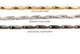 BCH1037 Decorative Bar Chain - CHOOSE COLOR FROM DROP DOWN ARROW
