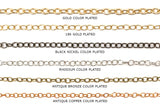 BCH1116  Oval Link Chain - Cable Chain CHOOSE COLOR BELOW