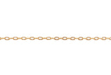 BCH1137 Textured Oval Link Chain