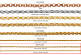 BCH1146 Round Link Chain - Rolo Chain