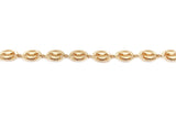 BCH1211 Decorative Shell Link Chain - CHOOSE COLOR FROM DROP DOWN ARROW