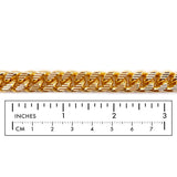 BCH1269 Textured Diamond Cut Curb Chain