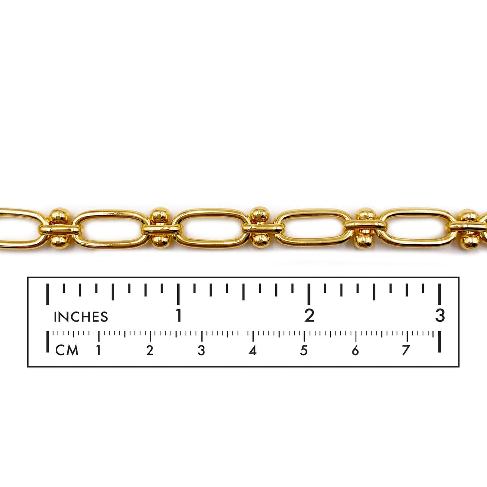 BCH1271 Ball In Link Chain - Oval Link Chain