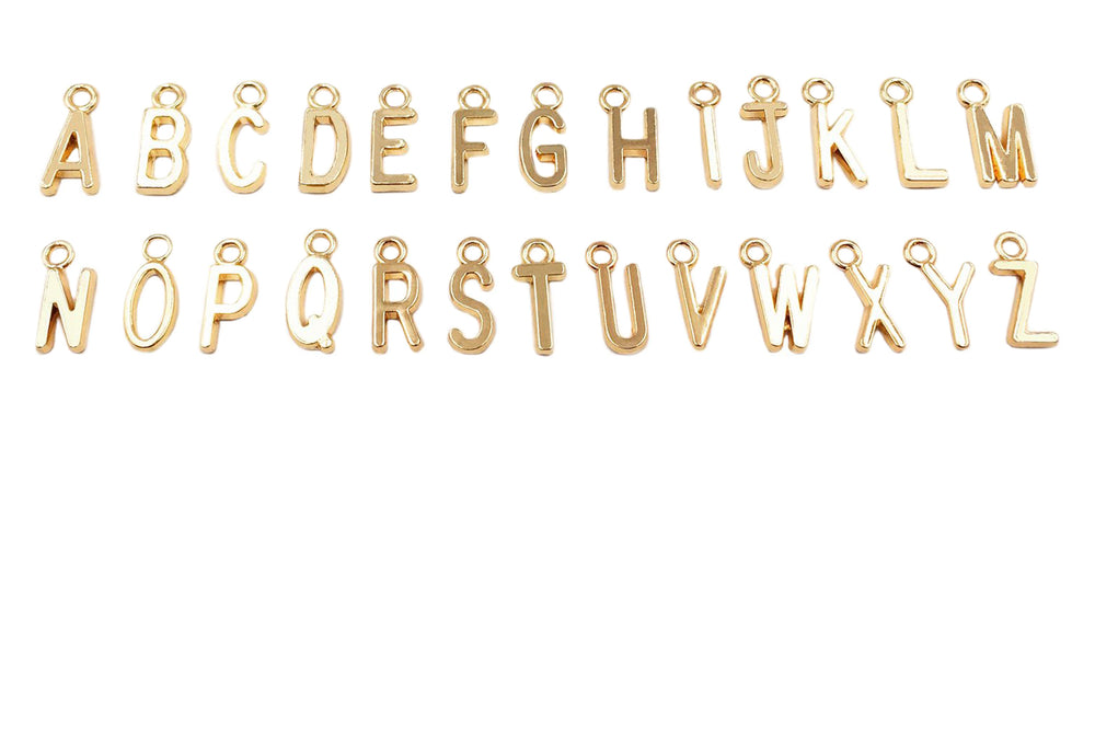 CMF2307 Initials Charm/Pedant Choose Letter From Drop Down Arrow