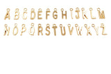 CMF2307 Initials Charm/Pedant Choose Letter From Drop Down Arrow