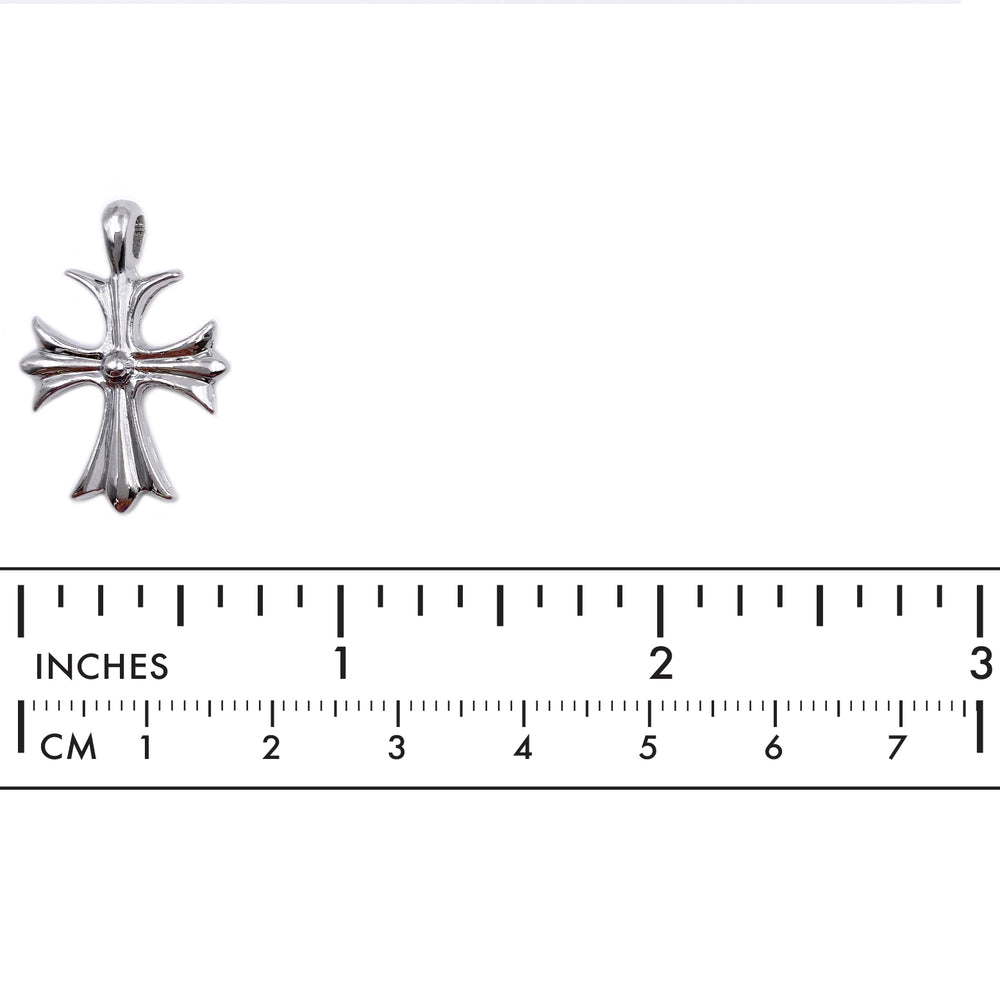 CMF2324 Ornate Small Cross Pendant/Charm CHOOSE COLOR BELOW