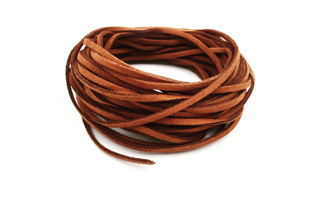 CSC1001 Brown Faux Suede Cord