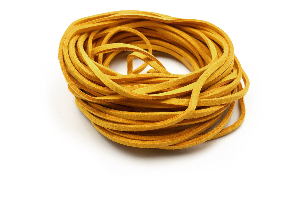 CSC1001 Mustard Faux Suede Cord
