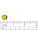 F1001  Smiley Spacer - Connector - Charm
