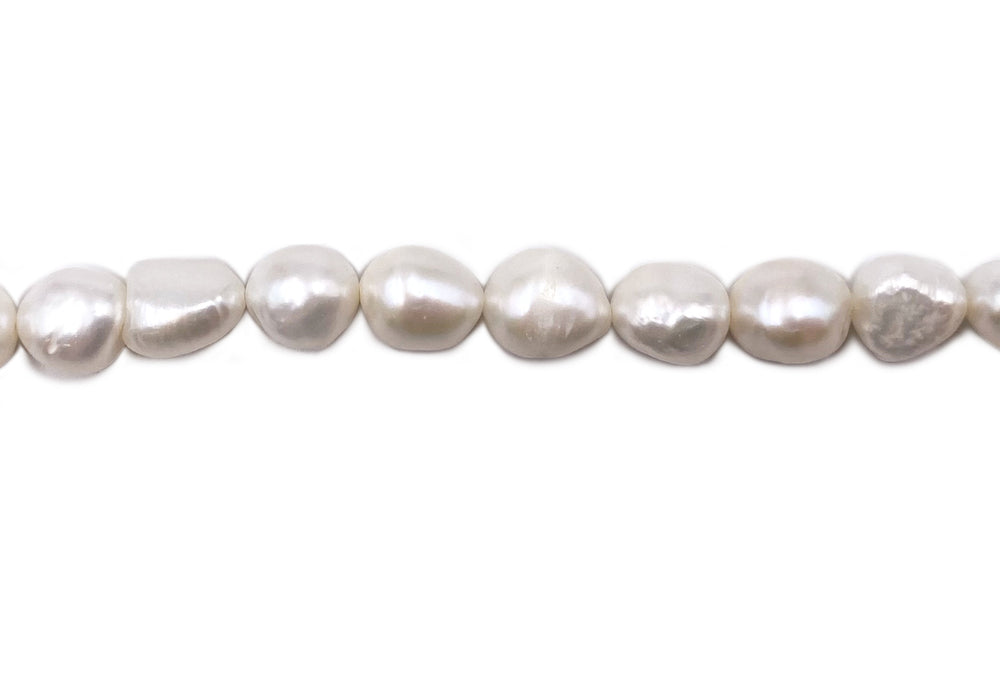 FWP1091 Baroque Fresh Water Pearl Beads - Charms 12mm x  15mm