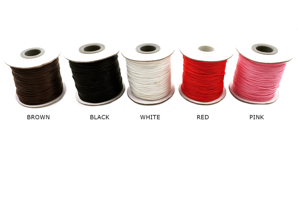 1mm Nylon Cord For Jewelry Making & accessories - jewelry supplies DIY –  Athenian Fashions Inc.