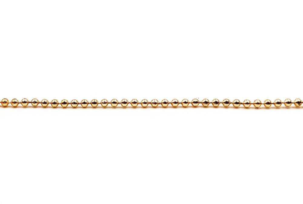MC1086  1.5mm Ball Chain CHOOSE COLOR FROM DROP DOWN ARROW