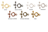 MP1723 Toggle Clasp With Design