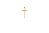 MP3937 18k Gold Plated Dainty Cross Charm /Pendant