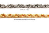 SSC1043 Twisted Rope Chain CHOOSE COLOR BELOW