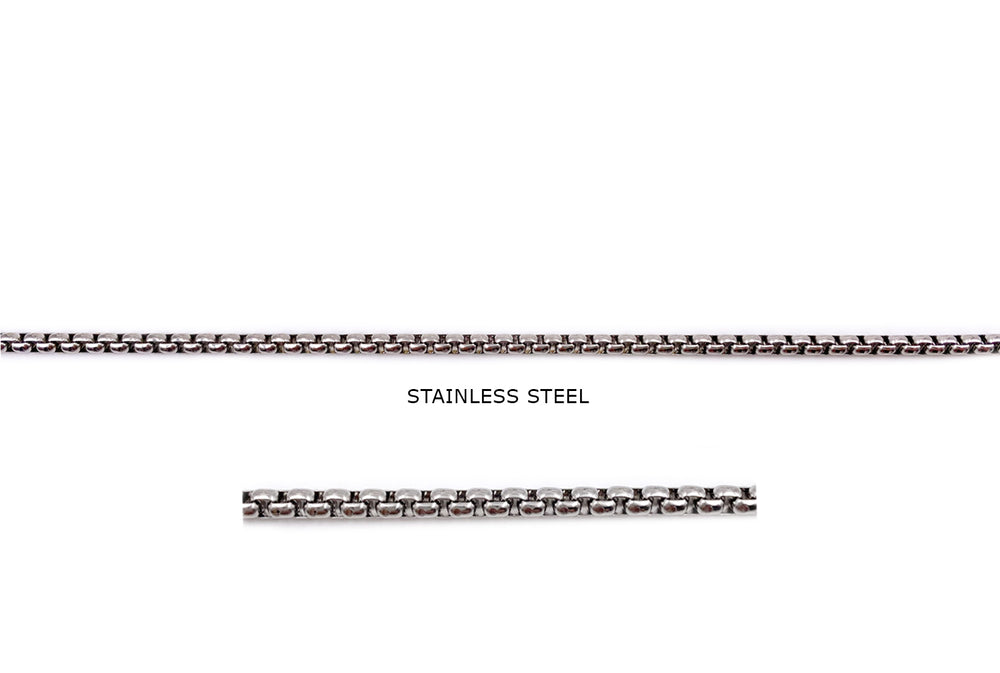 SSC1053 Stainless Steel Rounded Box Chain