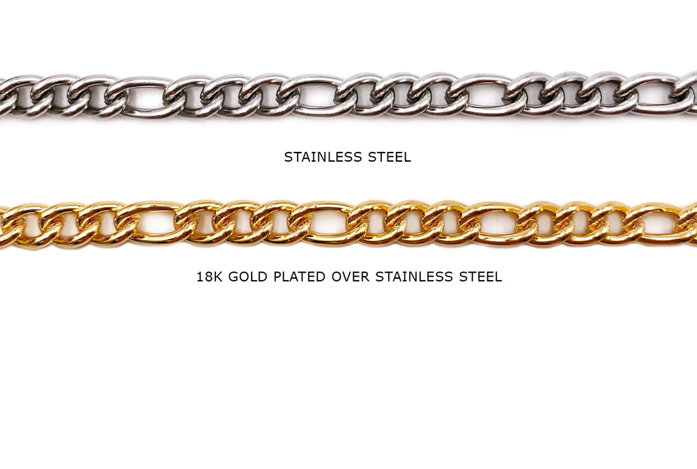 SSC1098 Stainless Steel Figaro Chain