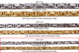 SSC1100 Chunky Rectangular Stainless Steel Chain CHOOSE COLOR BELOW