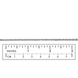 Stainless Steel Oval link chain with ruler