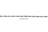 Stainless Steel Twirl Chain