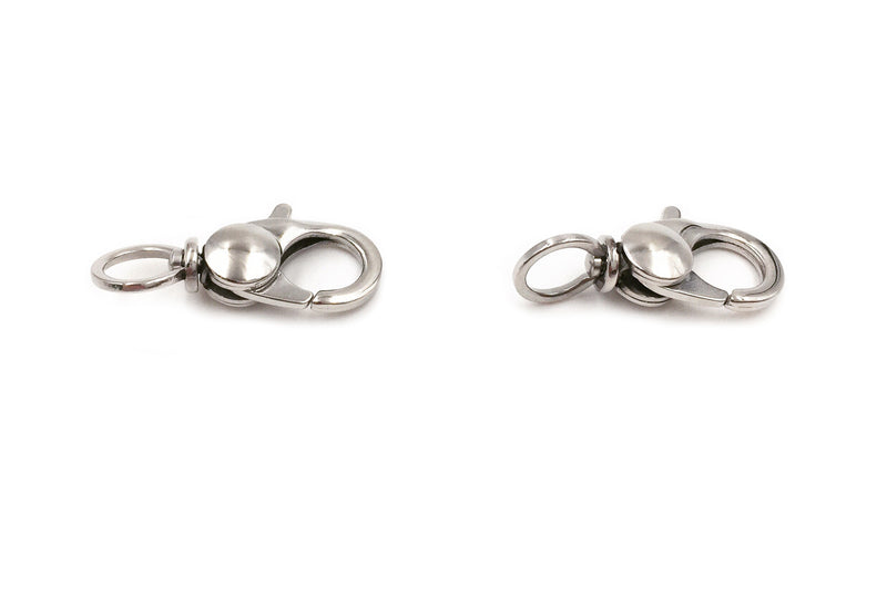 SSP1169 Stainless Steel Clasp CHOOSE SIZE COLOR & PACK BELOW