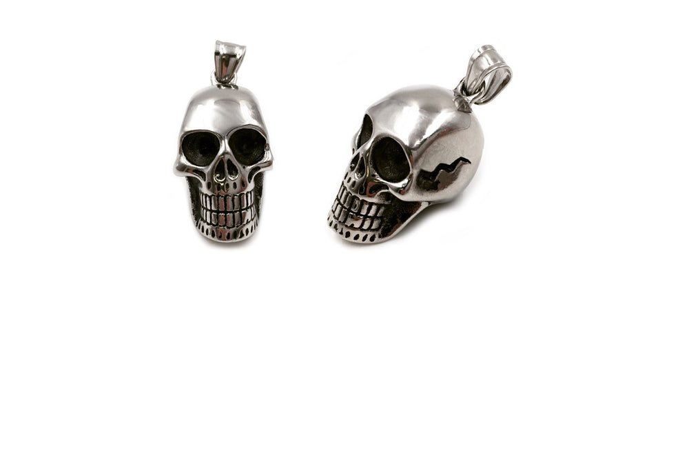 SSP1224 Stainless Steel Skull Pendant