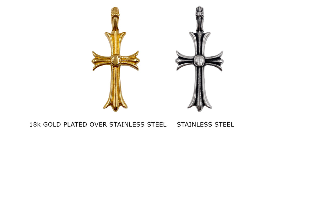 SSP1343 Stainless Steel Cross Pendant